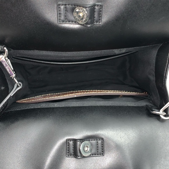 SAM EDELMAN Anthropologie black vegan purse hand bag crossbody bag - Picture 10 of 11